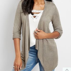 Open Front Cardigan